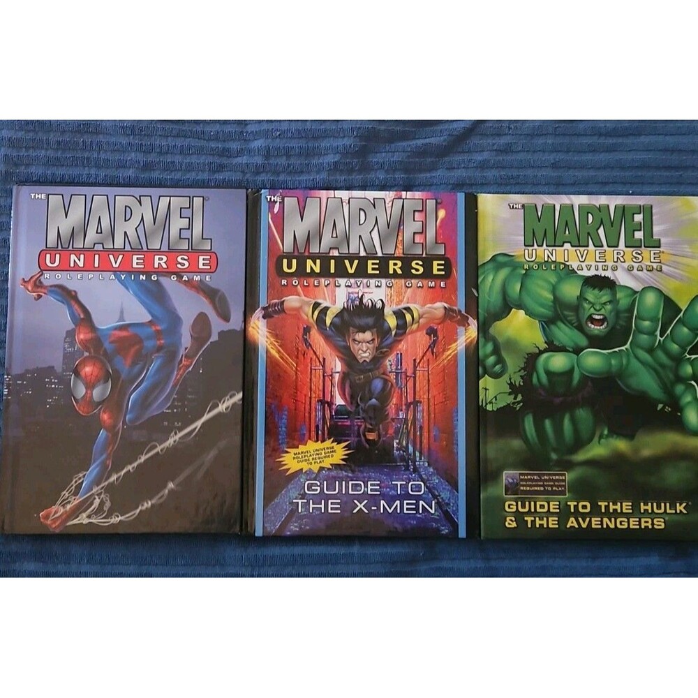 The Marvel Universe: Roleplaying Game, Guide To X-men, Guide To The Advengers